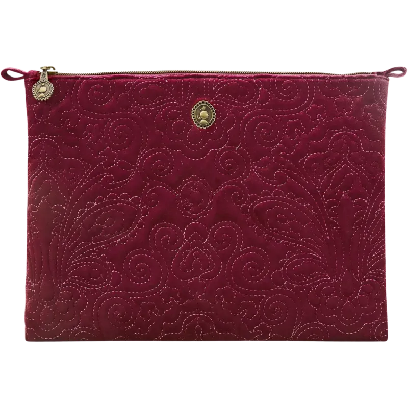 Samt Quilty Days - Pochette Charly - Grande,Rosso Compra Online