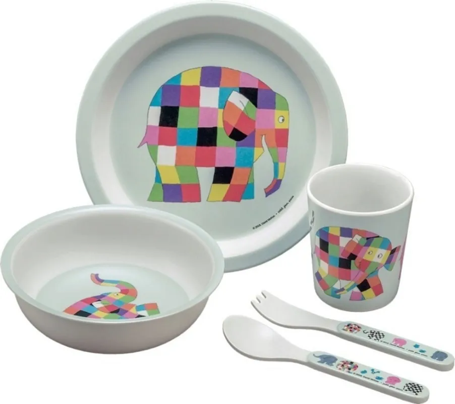 Elmer - Servizio di 5 Pezzi in Confezione Regalo Prezzo Ridotto