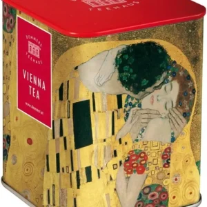 Affare Té Nero in Latta Decorata - Il Bacio