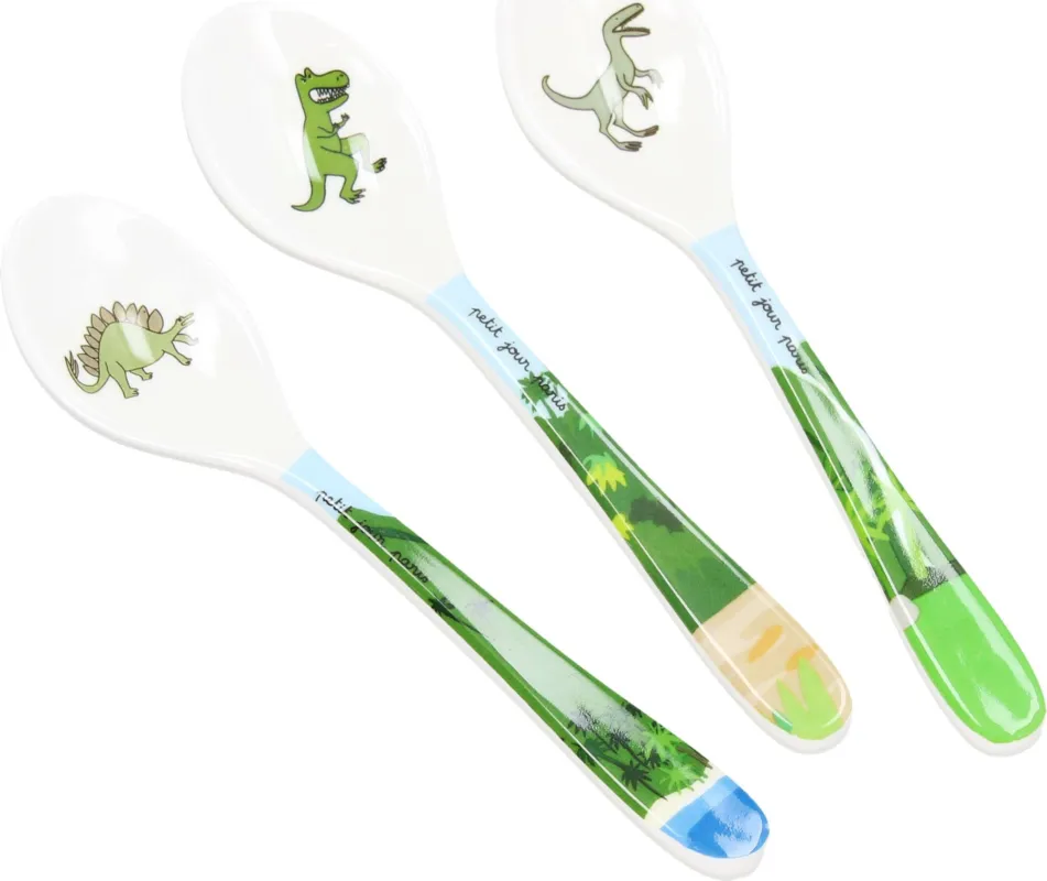 Economico Dinosauri - Set di 3 Cucchiai