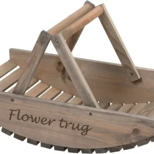 Affare Cesto di Fiori in Legno