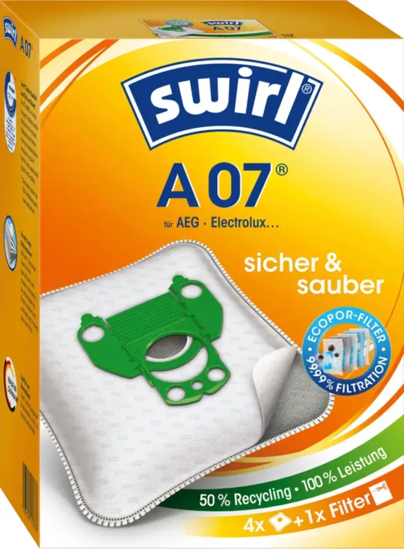 Sacchetti per Aspirapolvere EcoPor® A 07 Professionale