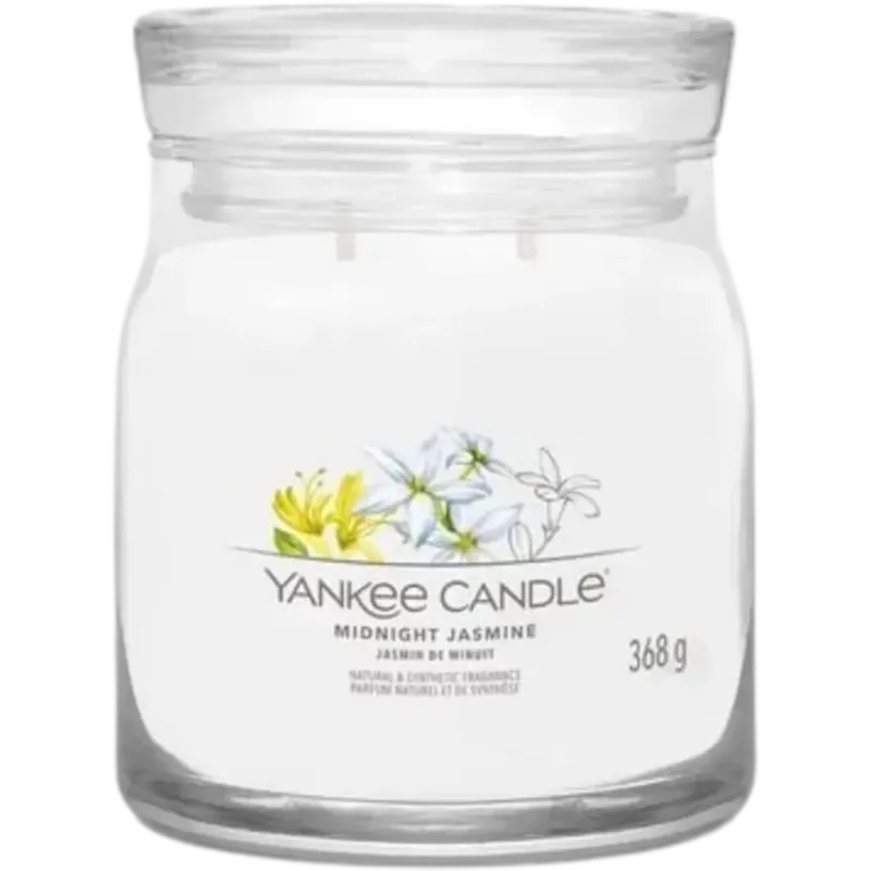 Candela Profumata Signature Jar Midnight Jasmine,Medium Affare