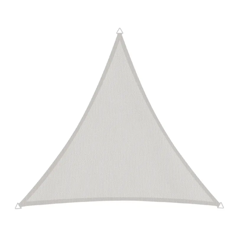 Must-Have Tenda da Sole Triangolare - SunSail CANNES, 5 x 5 x 5 m,grigio crema