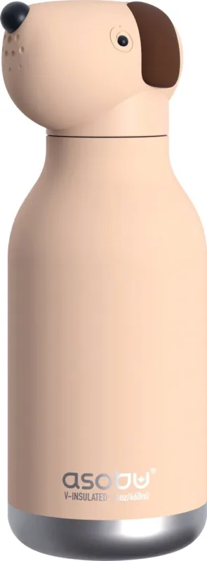 Soddisfatti O Rimborsati Borraccia Termica - Cane Marrone, 460 ml