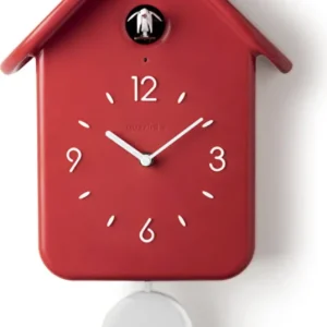 QQ - Orologio a Cucù, Rosso Esclusivo