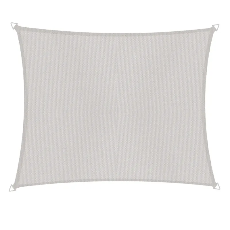 Tenda da Sole Rettangolare - SunSail CANNES, 4 x 5 m,grigio crema Esclusivo