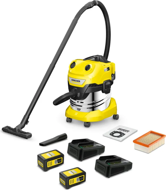 Must-Have Bidone Aspiratutto - WD 4-18 S Dual Battery Set V-20 /22