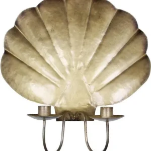 Portacandele - Shell Antique Brass Super Prezzo