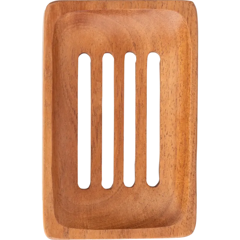 Natural Neem - Portasapone,Rettangolare/Scanalato Popolare