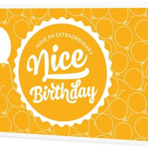 Nice Birthday - Buono Acquisto in Formato PDF Promozione