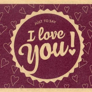Quantità Limitata I Love You! - Buono Acquisto