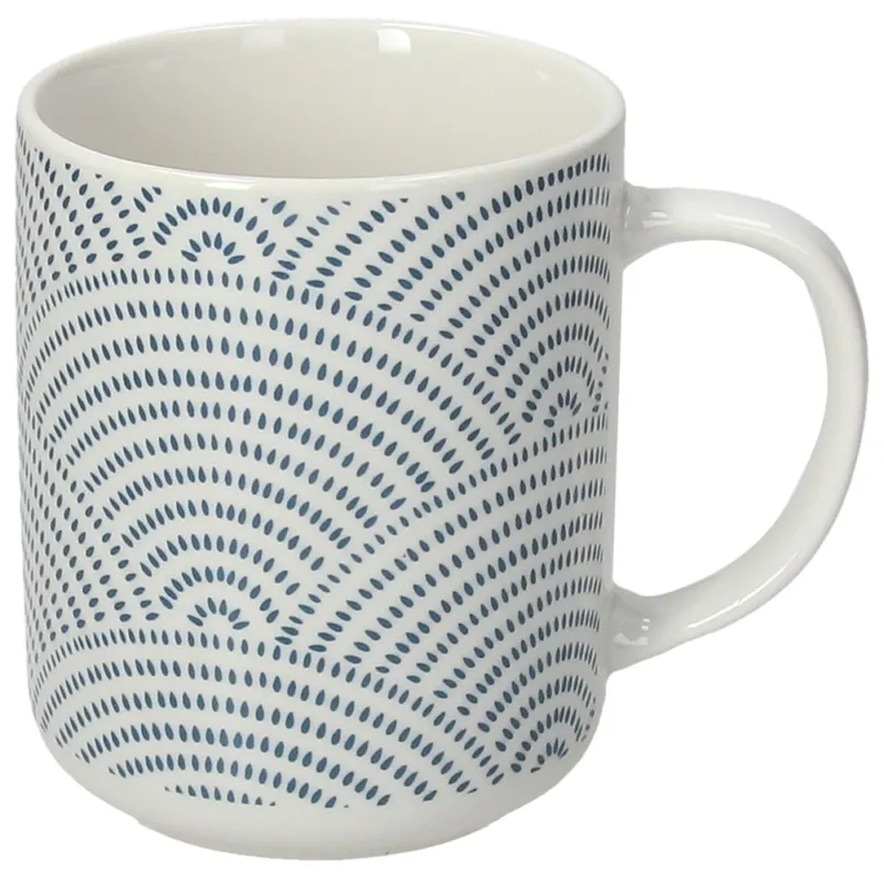 Mug 350 cc Orientale Porcellana Azzurro Economico
