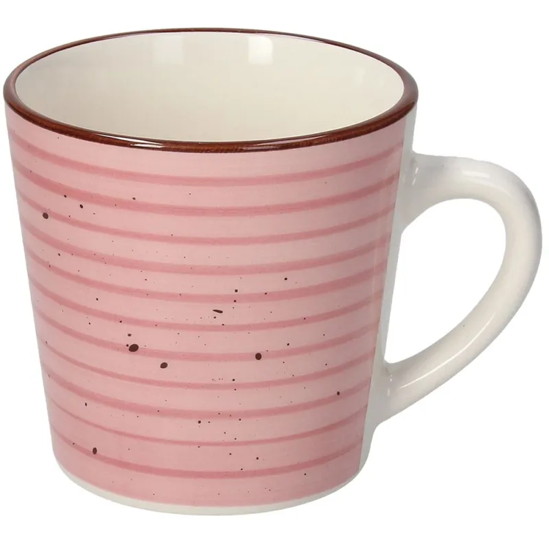 Occasione Mug Cc 400 Pastel rosa Stoneware Rosa