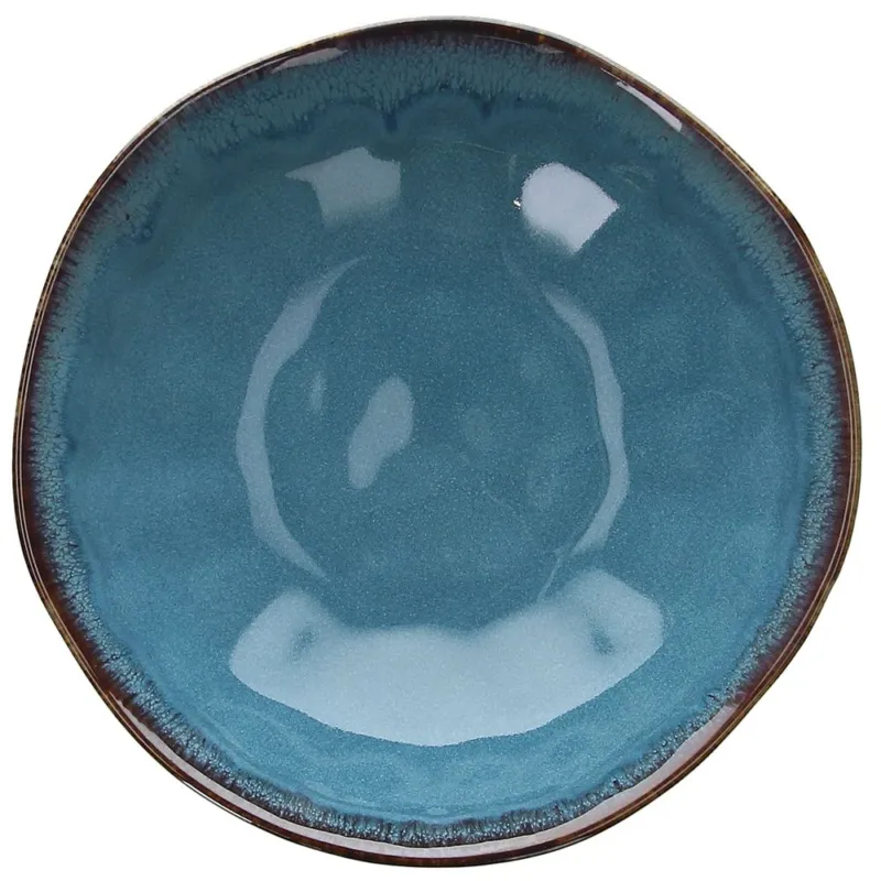 Subito Disponibile Piatto Fondo 20 cm Pacific Super Strong Stoneware Blu