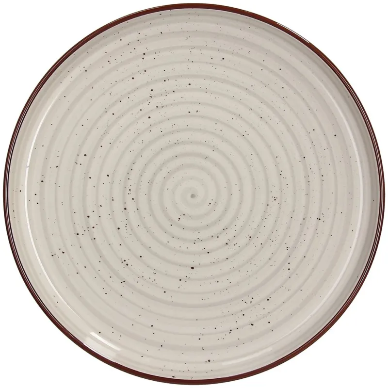 Ultimissimo Modello Piatto Piano Cm 27 Pastel Beige Stoneware Beige