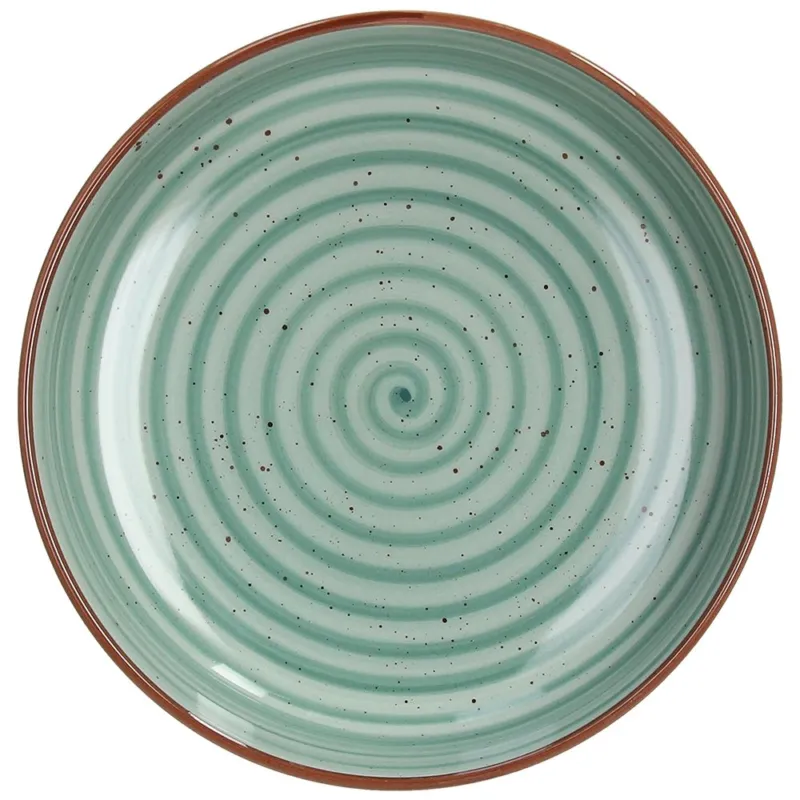 Offerta Speciale Piatto Fondo Cm 18,5 Pastel Verde Stoneware Verde