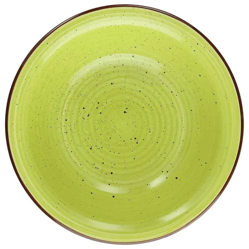 Piatto Fondo Cm 21 verde Art&Pepper Verde Subito Disponibile