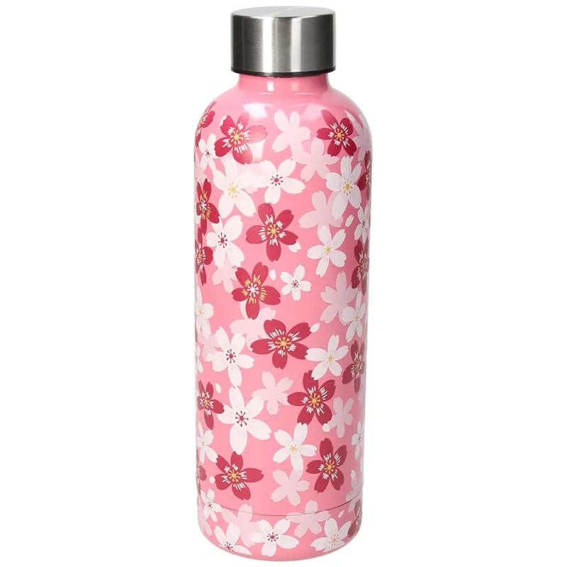 Bottiglia doppia camera 500 ml Acciaio inox Rosa Affare