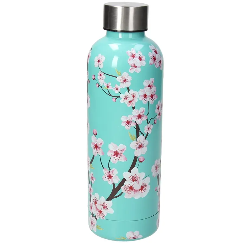 Offerta Lampo Bottiglia doppia camera 500 ml Acciaio inox Turchese