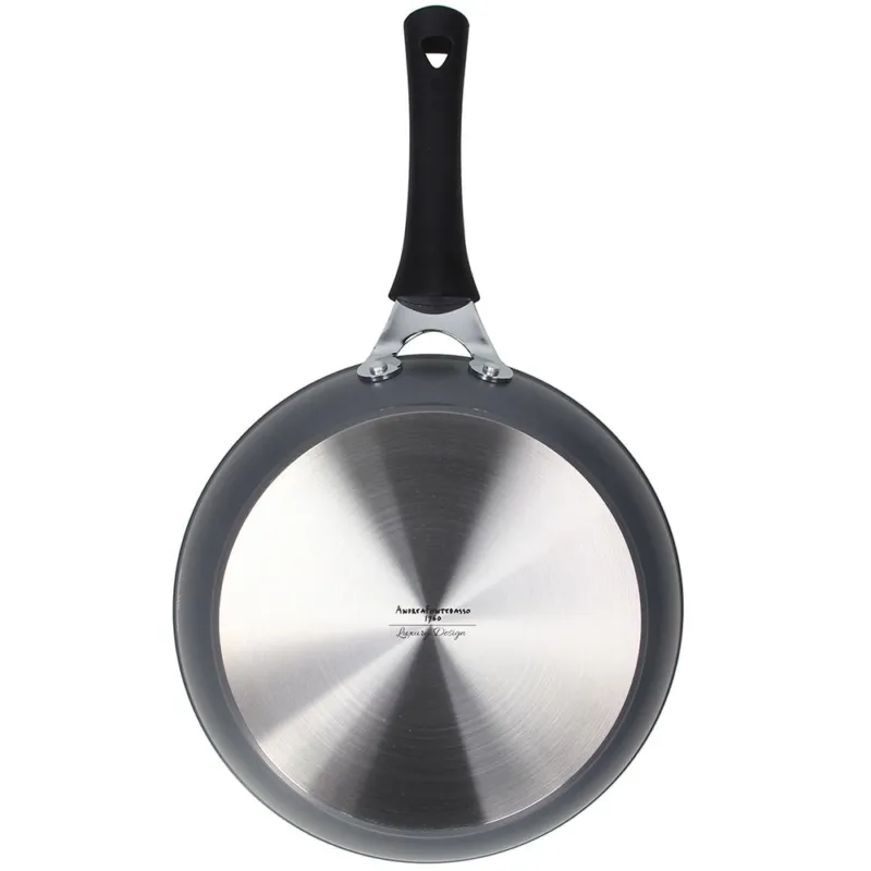 Padella a 1 manico 28 cm Alluminio Grigio Esclusivo