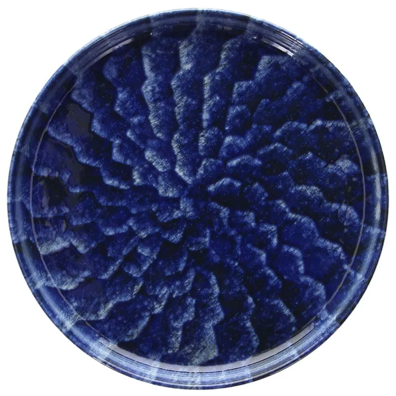 Affare Piatto Edge 21 cm Alicudi Porcellana Blu