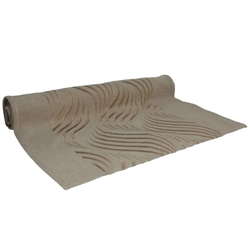 Super Prezzo Runner Cm 50x150 Poliestere Marrone