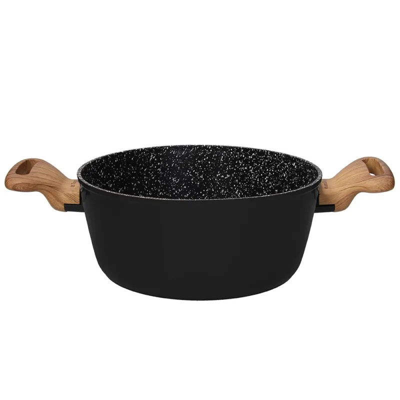 Casseruola 24 cm Alluminio Nero Spedizione Espresso