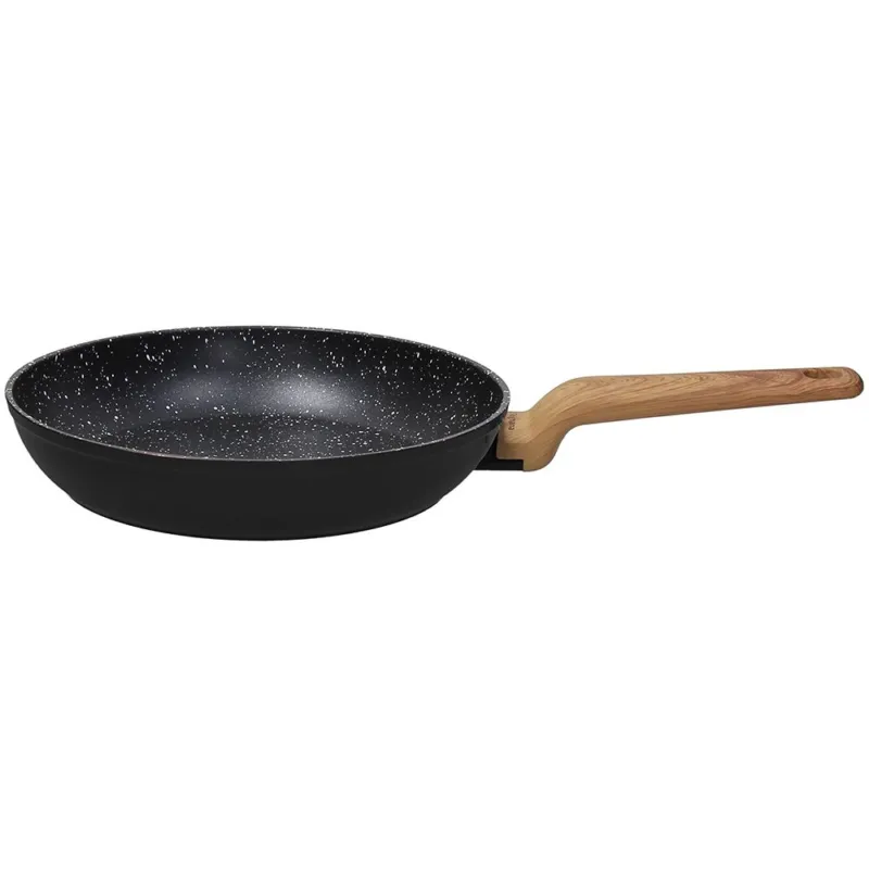 Padella 28 cm Alluminio Nero Pagamento Sicuro
