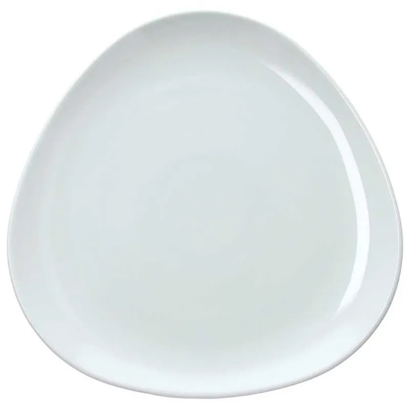 Offerta Lampo Piatto piano cm 27x28 Bianco Porcellana Bianco
