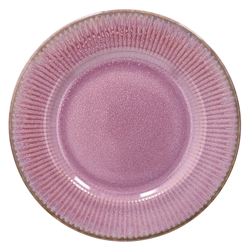 Sconto Piatto Dessert 20 cm Lilac Stoneware Viola