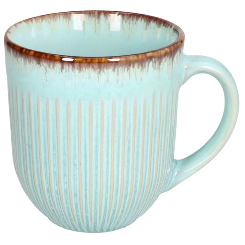 Mug 370 cc Aquamarine Stoneware Azzurro Promozione Esclusiva