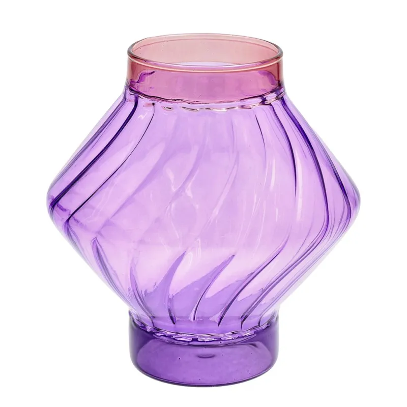 Occasione Vaso h 15 m Vetro Viola