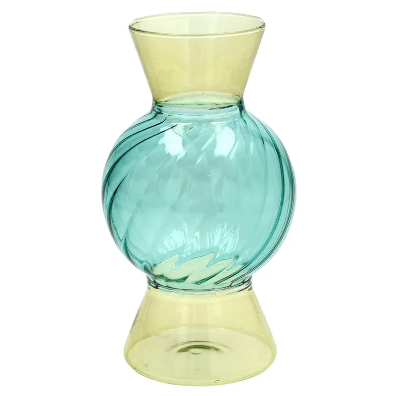 Occasione Vaso h 18 cm Vetro Multicolor