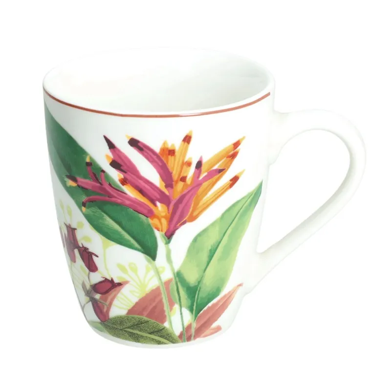 Mug 370 cc Tropicalia Porcellana Multicolor Compra Oggi Stesso