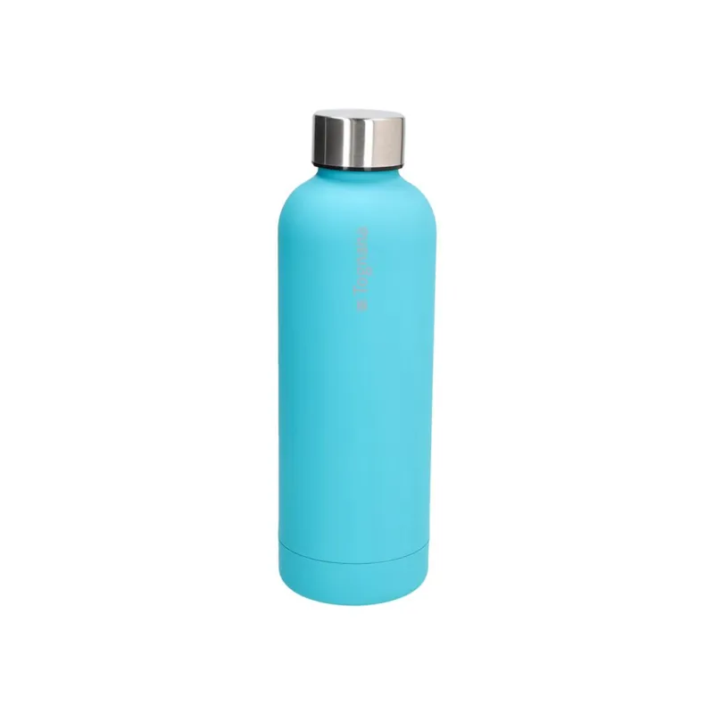 Borraccia doppia camera 500 cl Classic Style Acciaio inox Azzurro Offerta Lampo