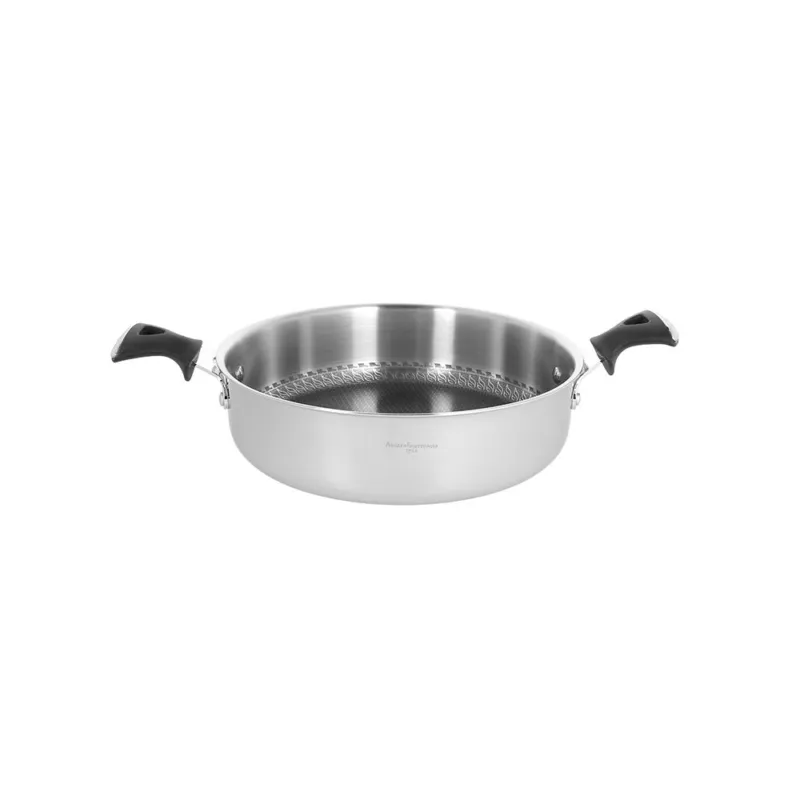 Tegame 2 manici 24 cm Acciaio inox Argento Ultima Occasione