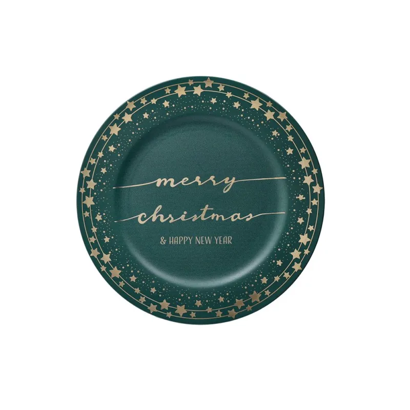 Ultima Occasione Sottopiatto 33 cm Merry Bright Polipropilene Verde