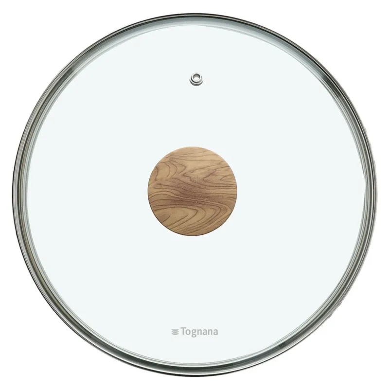 Coperchio con foro 24 cm Vetro Trasparente Più Venduto