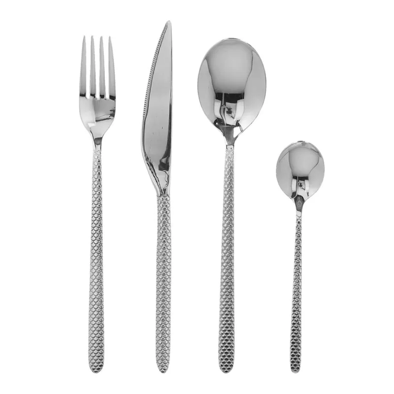 Sconto Servizio 24 Posate Ophira Acciaio Inox 18/0 Argento