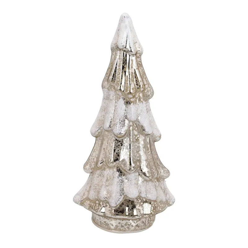 A Buon Prezzo Albero con led h 22 cm Vetro Grigio