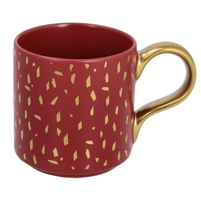 Mug 350 cc Friz New Bone China Rosso Offerta Lampo