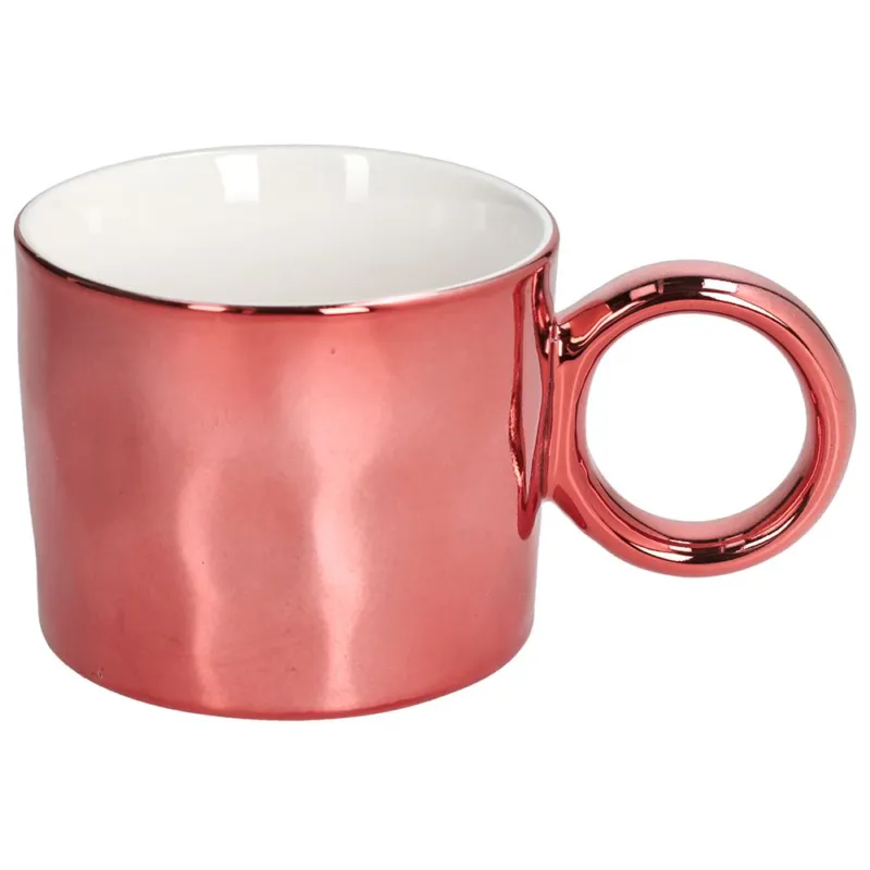 Mug 380 cc Pop New Bone China Rosso Nuovo Arrivo