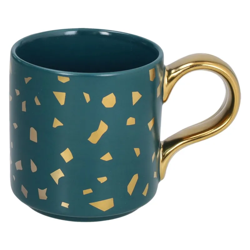 A Buon Prezzo Mug 350 cc Friz New Bone China Petrolio
