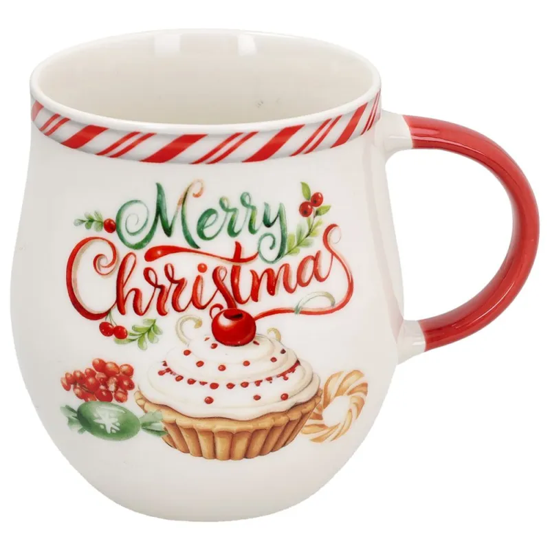 Mug 430 cc Darling New Bone China Multicolor Economico