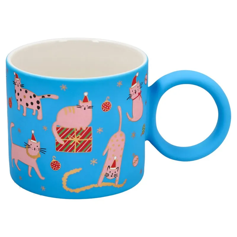 Mug 350 cc Hip New Bone China Azzurro Nuovo Arrivo