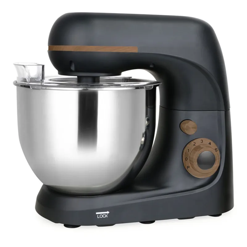 Impastatrice Planetaria 5,3 L Black&Wood Nero-Legno Must-Have