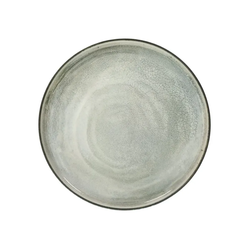 Quantità Limitata Piatto Edge 27 cm Raku Porcellana Multicolor