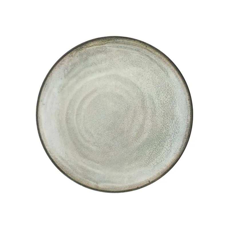 Compra Oggi Stesso Piatto piano 27 cm Raku Porcellana Multicolor