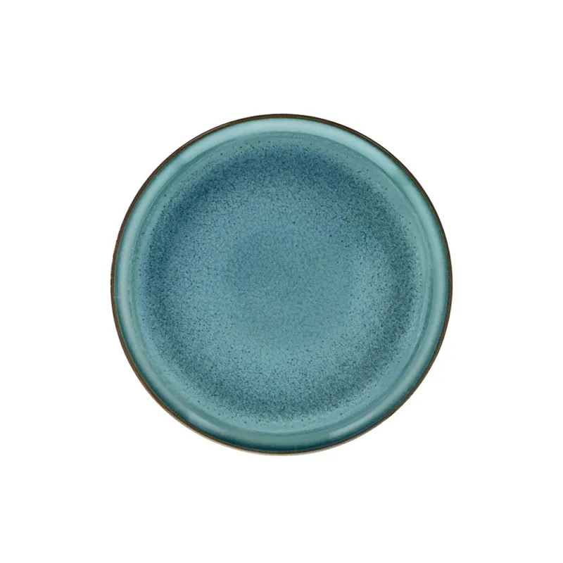 Super Prezzo Rotondo pizza 33 cm Avio Porcellana Azzurro